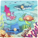 VIGA Pussel med Knoppar