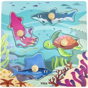 VIGA Pussel med Knoppar - Produktbild - Överblick