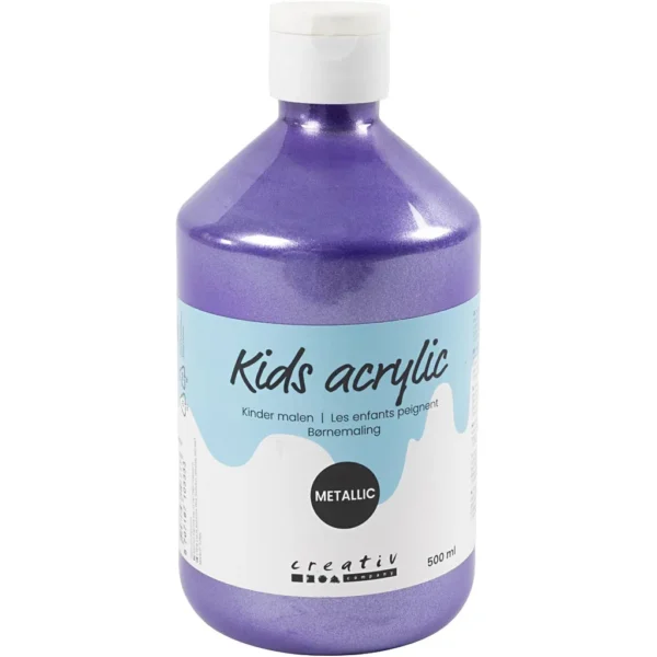 Skolfärg Akryl, Metallic - Produktbild - Överblick