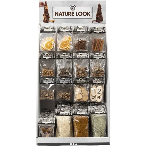 Bordsdisplay - Naturartiklar - Produktbild - Överblick
