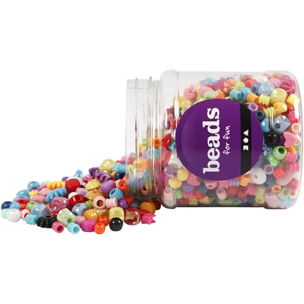 Plastpärlor - Produktbild - Bild 1