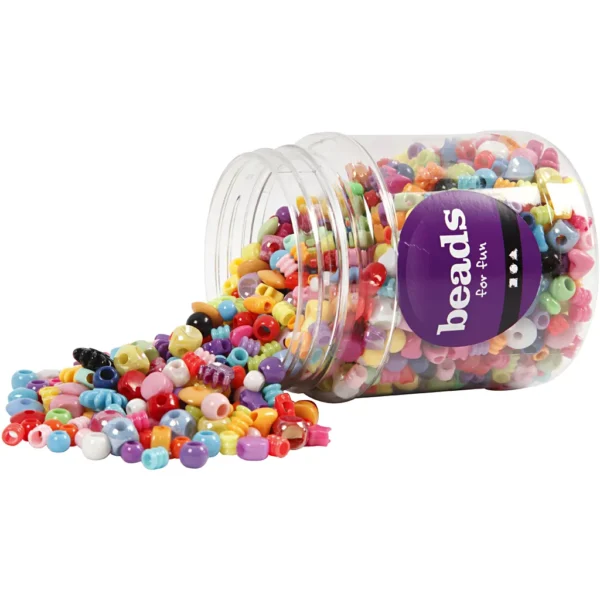 Plastpärlor - Produktbild - Bild 2