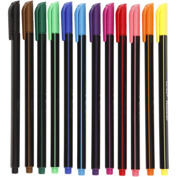 Colortime Fineliner-tuschpennor - Produktbild - Överblick