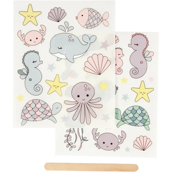 Rub-on stickers - Produktbild - Överblick