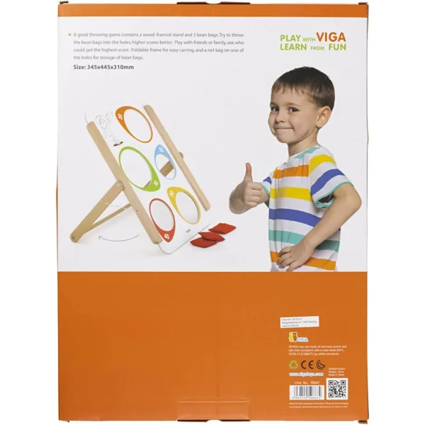 VIGA Ram till ärtpåsekastning i trä - Produktbild - Bild 2