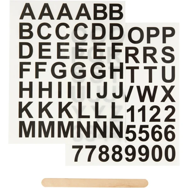 Rub-on stickers - Produktbild - Överblick