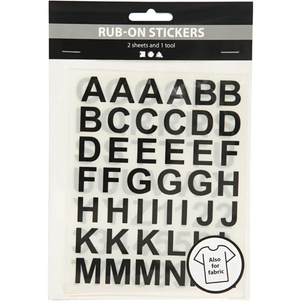 Rub-on stickers - Produktbild - Bild 1