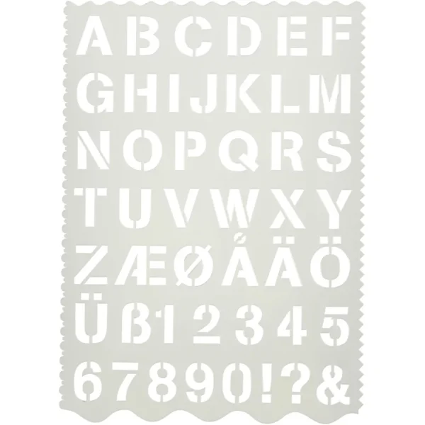 Schablon - Produktbild - Överblick