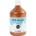 Skolfärg Akryl, Metallic