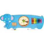 VIGA Aktivitetstavla Elefant i trä