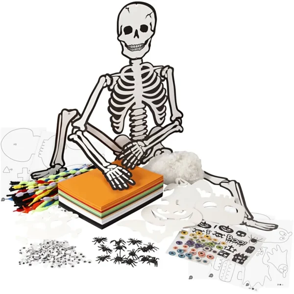 Set till kreativ Halloween - Produktbild - Överblick