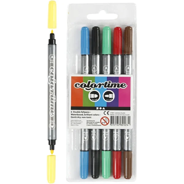 Colortime Dubbeltusch - Produktbild - Överblick