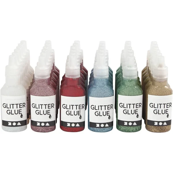 Glitterlim - Produktbild - Överblick