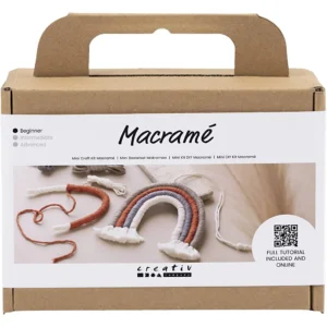 Mini DIY Kit Makramé - Produktbild - Överblick