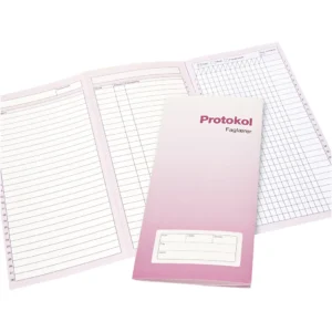 Mötesprotokoll för ämneslärare. Protokoll med 28 namn - Produktbild - Överblick