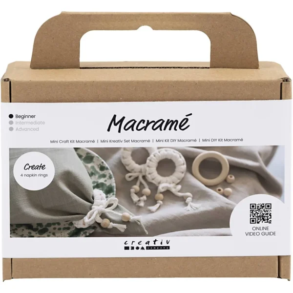 Mini DIY Kit Makramé - Produktbild - Överblick