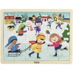 VIGA Träpussel Åstider