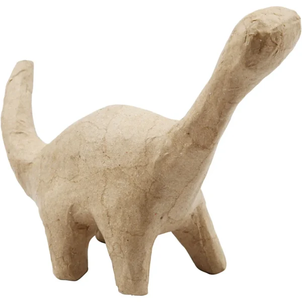 Dinosaurie av papier-maché - Produktbild - Överblick