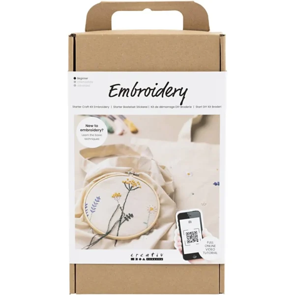 Start DIY Kit Broderi - Produktbild - Överblick