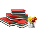 Julkartong och saxar