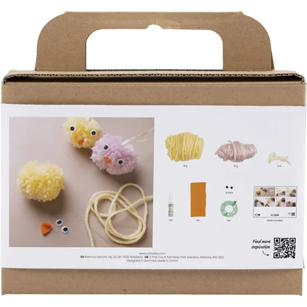 Mini DIY Kit Pompom - Produktbild - Bild 1