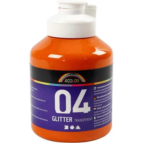 Akrylfärg för Barn Glitter - Produktbild - Bild 4