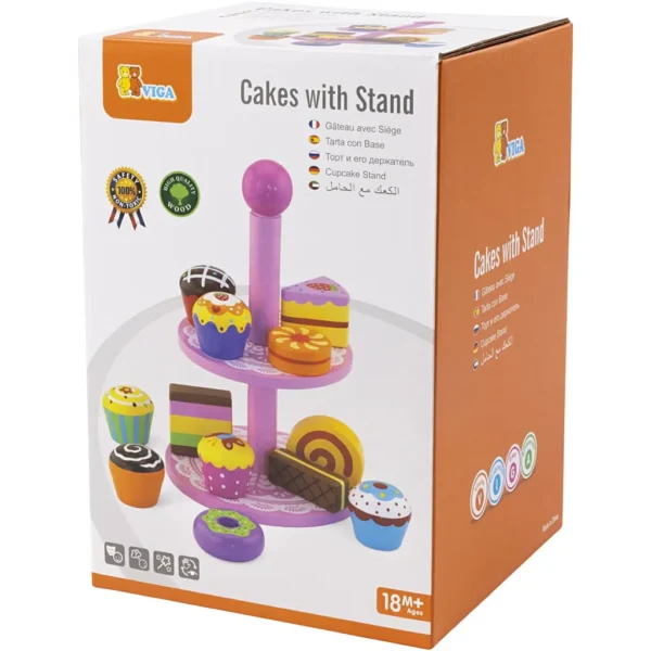 VIGA cupcakes med kakfat - Produktbild - Bild 1