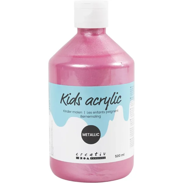 Skolfärg Akryl, Metallic - Produktbild - Överblick