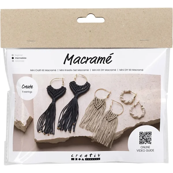 Mini DIY Kit Makramé - Produktbild - Överblick