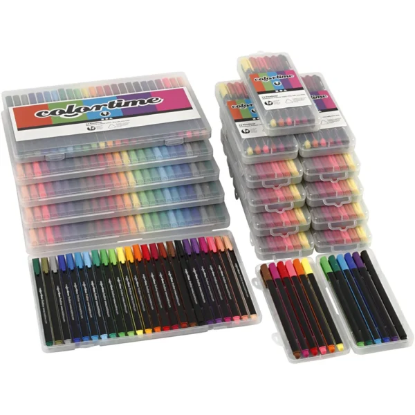 Colortime Fineliner-tuschpennor - Produktbild - Bild 1