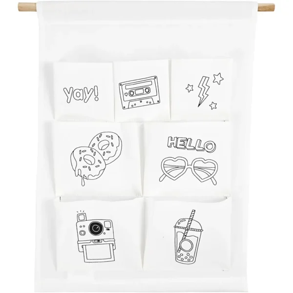 Upphängen med fickor - Produktbild - Överblick