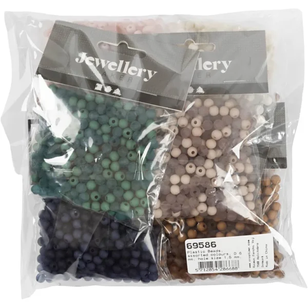 Plastpärlor - Produktbild - Bild 1