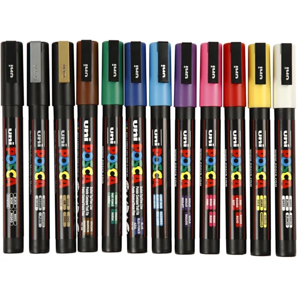 Posca Marker  - Produktbild - Överblick