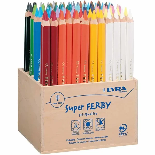 Lyra Super Ferby 1 färgpennor - Produktbild - Överblick