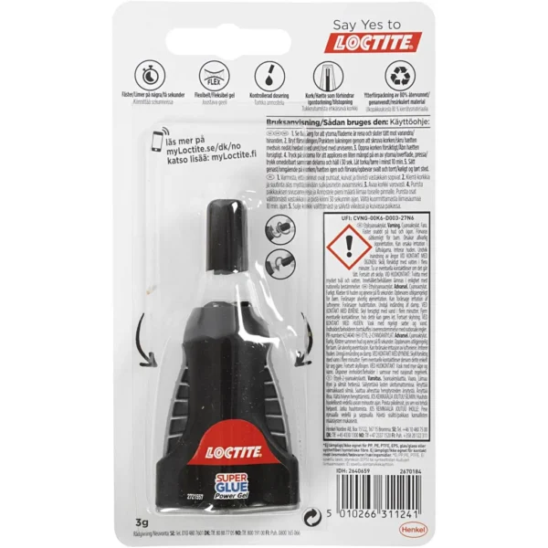 Loctite Power Flex sekundlim - Produktbild - Bild 1