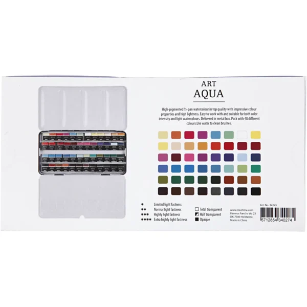 Art Aqua akvarellfärger - Produktbild - Bild 5
