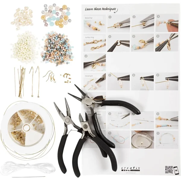 Start DIY Kit Smycken Klassiska Pärlor - Produktbild - Bild 2