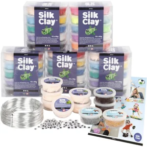 Klass-set till figurer med Silk Clay® - Produktbild - Överblick
