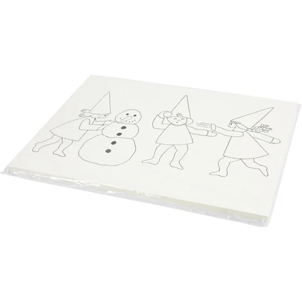 Julkalender med nissar i snöbollskrig - Produktbild - Bild 2