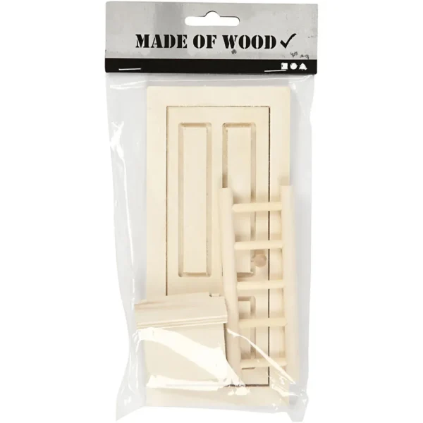 Dörr, brevlåda och stege - Produktbild - Bild 2