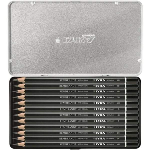 Ritpennor av konstnärskvalitet - Produktbild - Överblick