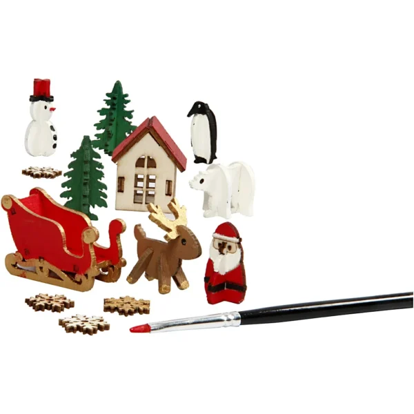 Sätt-ihop-själv träfigurer - Produktbild - Bild 2