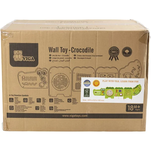 VIGA lekvägg krokodil - Produktbild - Bild 1