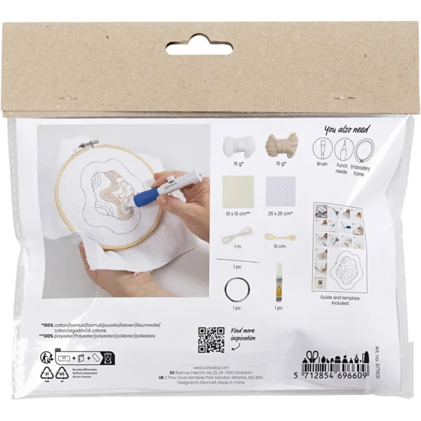 Mini DIY Kit Punch Needle - Produktbild - Bild 1