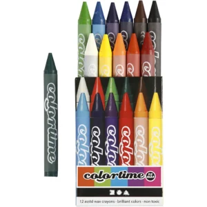 Colortime Färgkritor - Produktbild - Överblick