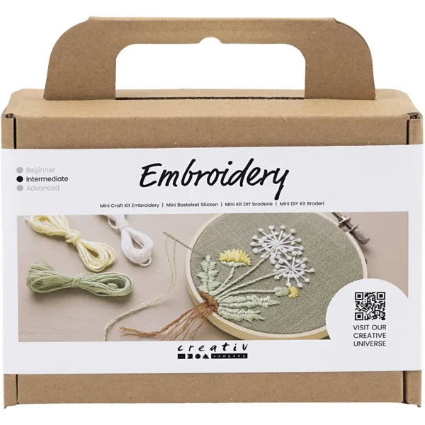 Mini DIY Kit Broderi - Produktbild - Överblick