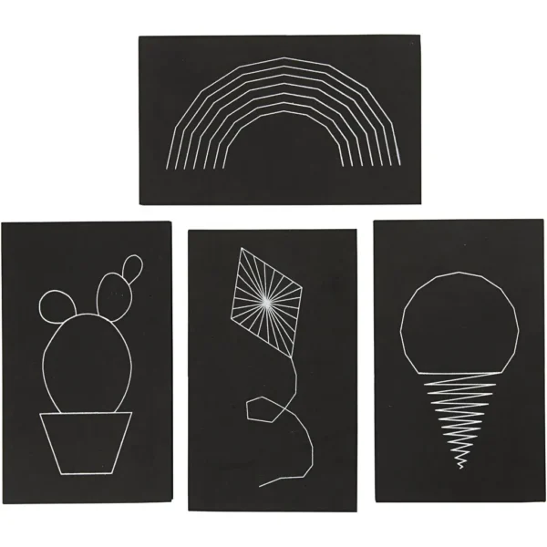 String Art Plattor - Produktbild - Överblick
