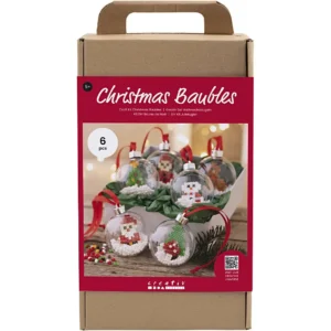 DIY Kit Julgranskulor - Produktbild - Överblick