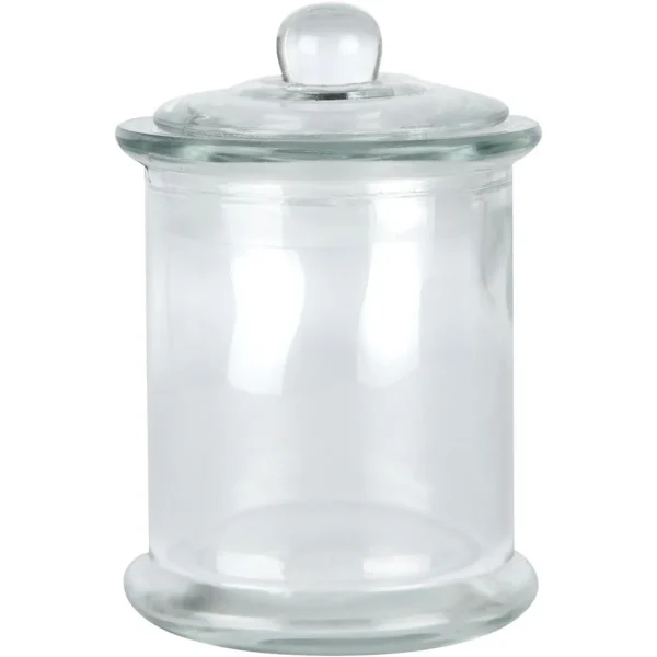 Glasburk med lock - Produktbild - Bild 1