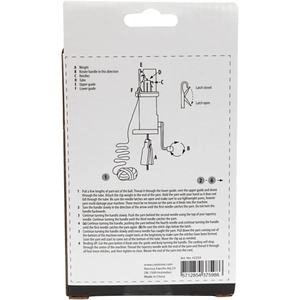 Snoddmaskin knitting mill - Produktbild - Bild 3
